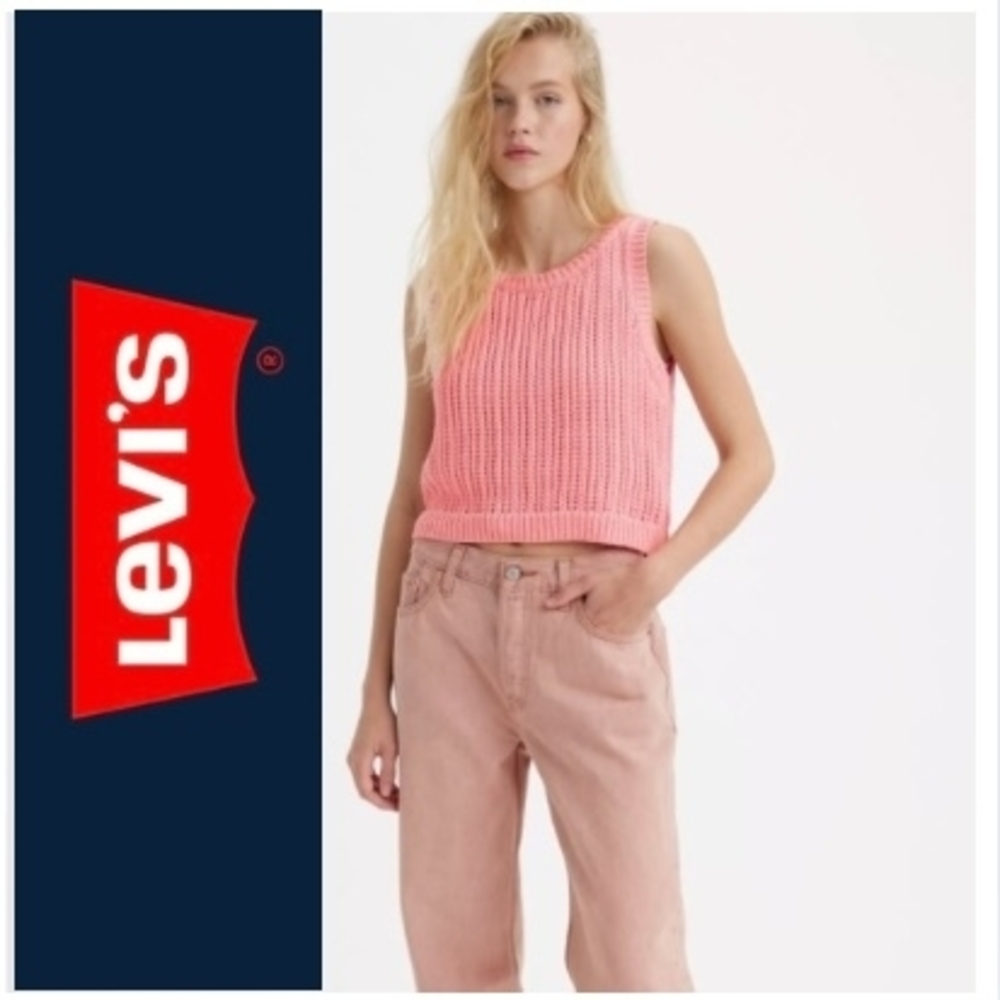 LEVI'S | 501 '90s Mid-Rise Pink Colored Denim 24Wx32L